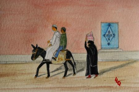 Maroc, en allant au marché