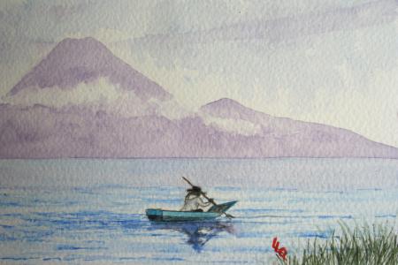 Guatemala, Lago de Atitlan